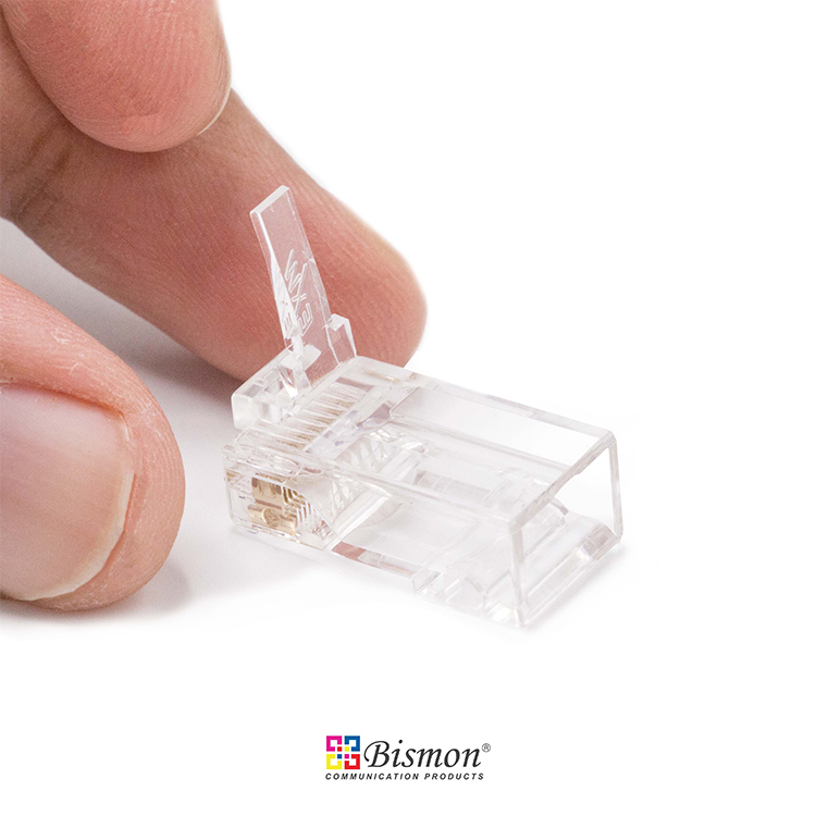Cat.6 Unshielded 8P8C Plug Suitable Easy 